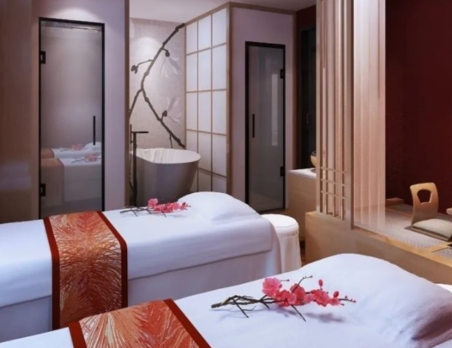 武汉高端会所桑拿环境展示（九）快乐驿站，体验水疗